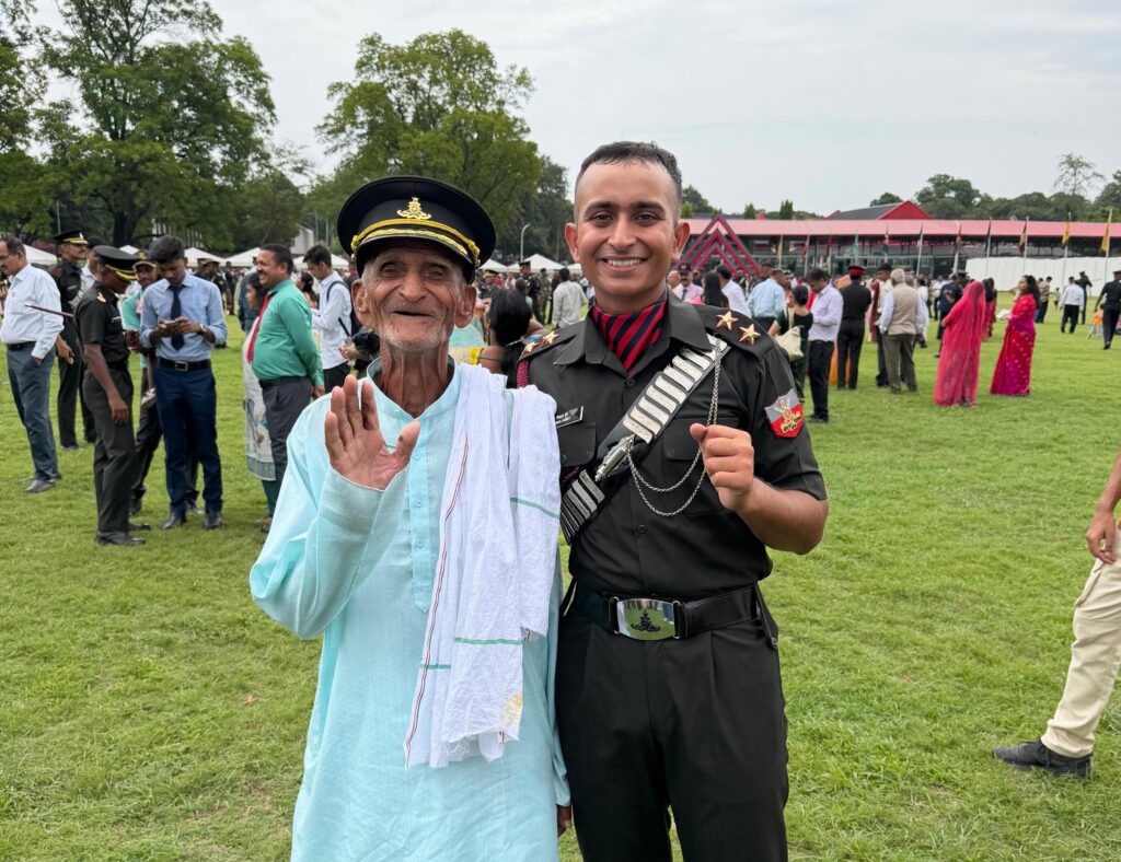 सीडीएस में सफलता के बाद विशाल दुबे बने लेफ्टिनेंट, खेड़ा बुजुर्ग का बढ़ाया मान 3 121782